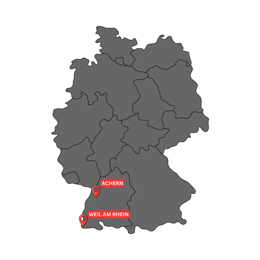 Standorte Deutschland & Schweiz